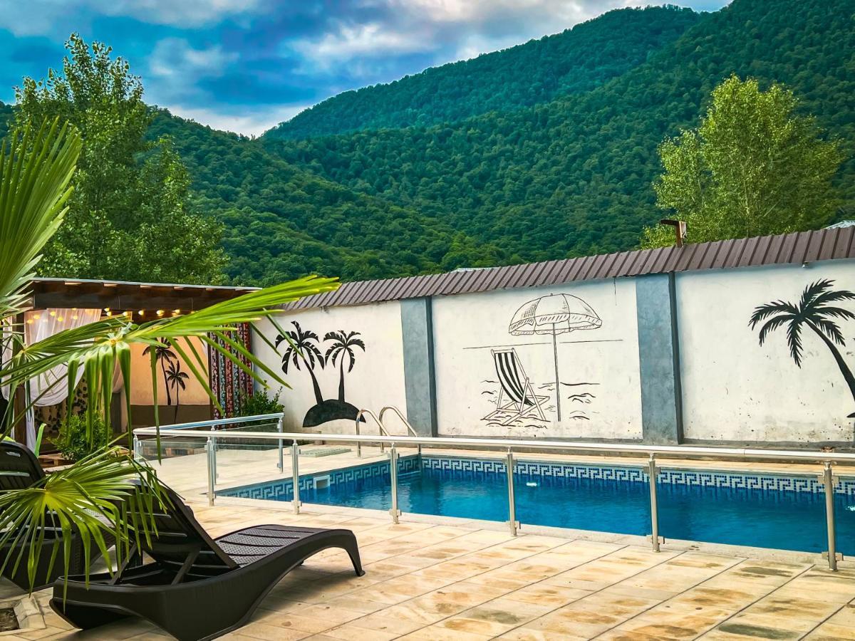 Qafqaz Family Chalet Габала Екстер'єр фото